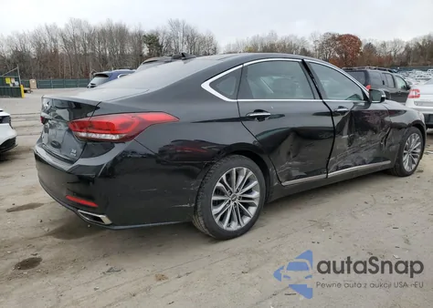 2017 Genesis G80 Base from USA, damaged, VIN KMHGN4JE1HU200726